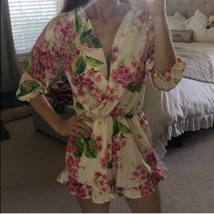 Floral romper